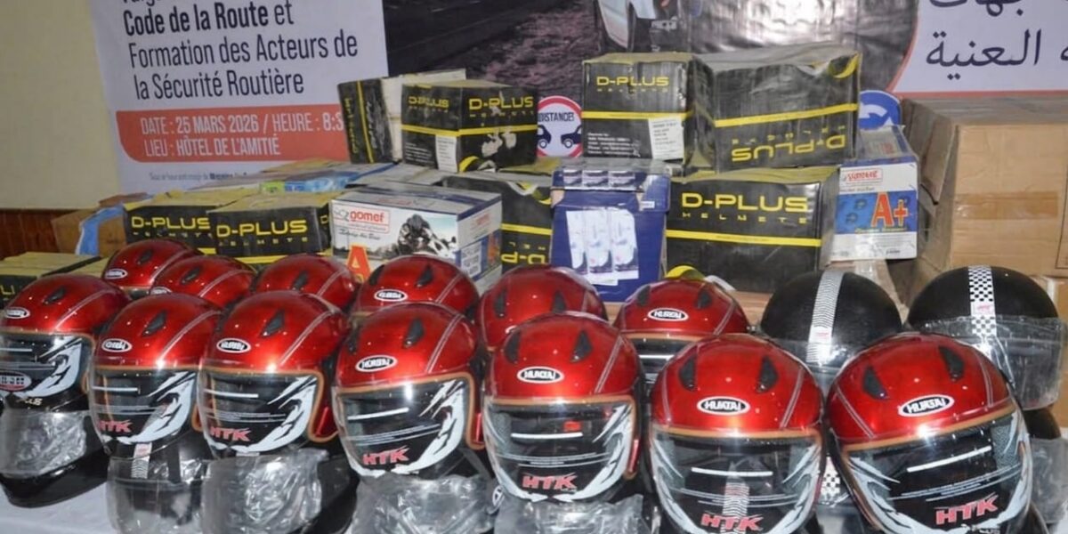 «خوذة على الرأس.. حياة محفوظة!» حملة توعية جديدة في تشاد