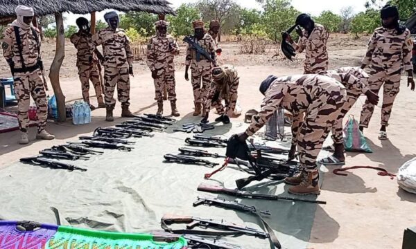 ضبط ترسانة أسلحة على حدود تشاد وإفريقيا الوسطى في عملية أمنية مشتركة