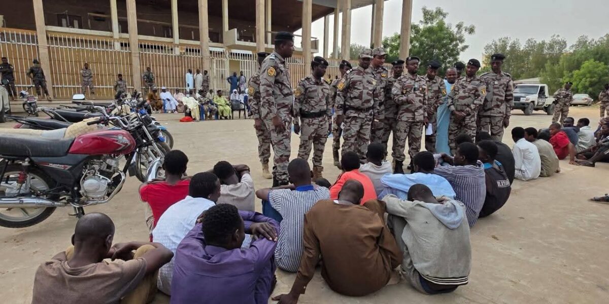 تشاد: عرض 36 مشتبهاً في قضايا جنائية بالعاصمة… وحملة أمنية واسعة تفكك شبكة منظمة
