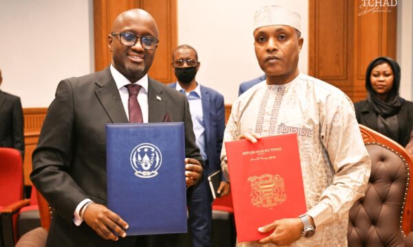تشاد ورواندا توقعان اتفاقًا لإنشاء لجنة مشتركة لتعزيز التعاون الثنائي
