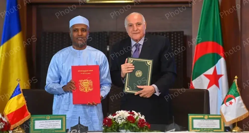الجزائر وتشاد تختتمان أشغال اللجنة المشتركة بـ27 اتفاقية… دفعٌ جديد للشراكة الاستراتيجية عبر الطاقة والبنى التحتية